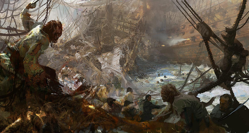 Illustration for article titled The fantastic worlds of Craig Mullins—one of the best illustrators ever